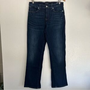 Lucky Brand Ava Boot Cut Mid Rise Dark Wash Jeans Western Outdoor Casual 14 32